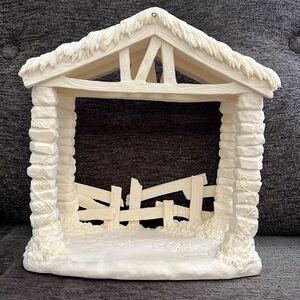 Roman, Inc. 2002 Millenium nativity stable crèche